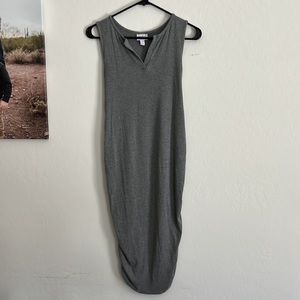 Isabel maternity midi tank dress